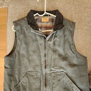 Red Head Ranch Full Zip Western Country Vest - Large